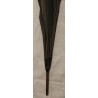 Green silk parasol with a bamboo and horn handle