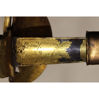Officer’s sabre by Coulaux Frères