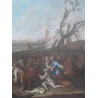 Paintings | Painting: ‘Battle Scene’ by Moinat SA  – Antiques and home décor