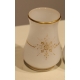 Paire de petits vases en opalines blanche