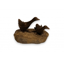 Bronze "Deux canards" de Charles REUSSNER