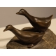 Bronze "Deux canards" de Charles REUSSNER