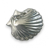 Porte savon coquillage chromé
