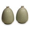 Paire de vases ovoïdes coloris céladon