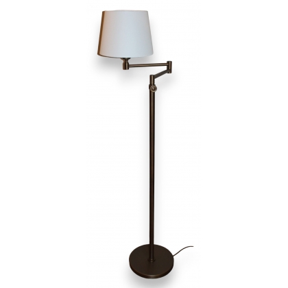Lampadaire modèle "Madrid" en laiton patiné