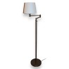 Lampadaire modèle "Madrid" en laiton patiné