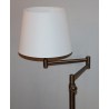 Lampadaire modèle "Madrid" en laiton patiné