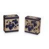 Pair of Japanese blue-and-white porcelain pillows at  Moinat SA  - Antiques and home décor