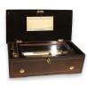 Cylinder music box with six tunes