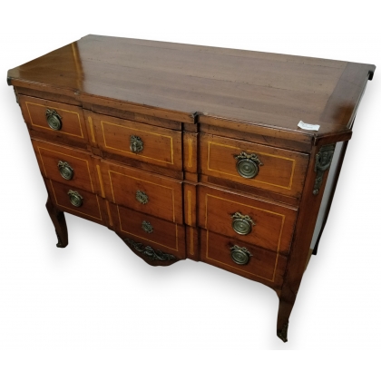  Commode style Louis XVI, modèle sur  Moinat SA  - Antiquités décoration