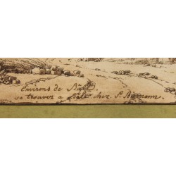 Engraving signed P. BIRMAN.  at Moinat SA  – Antiques and decorative items –  Engravings, lithographs