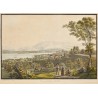 Engraving ‘View of Geneva’ by BIEDERMANN