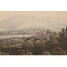 Engraving ‘View of Geneva’ by BIEDERMANN