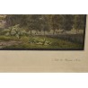 Engraving ‘View of Lausanne’ by BIEDERMANN