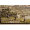 Engraving ‘View of Fribourg’ by BIEDERMANN