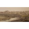 Engraving ‘View of Fribourg’ by BIEDERMANN