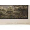 Engraving ‘View of Fribourg’ by BIEDERMANN