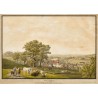 Engraving ‘View of Herisau’ by BIEDERMANN