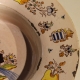 Plat en faïence espagnole de Talavera