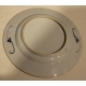 Plat en porcelaine bleu blanc décor fleur