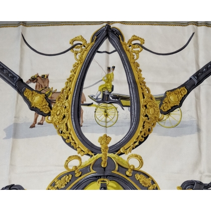Hermès Carré: Ceremonial Silk Harness