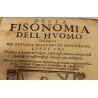 Livre "Della Fisonomia dell'huomo"