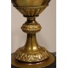 Pair of Napoleon III-style bronze ewers