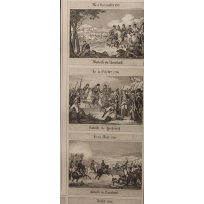 Engraving ‘Memories of Frederick the Great’ by KRAMP