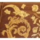 Baroque inlaid side table with
