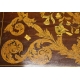 Baroque inlaid side table with