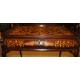 Baroque inlaid side table with