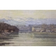 Painting "L'Arve, Geneva", sig