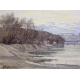 Painting "L'Arve, Geneva", sig