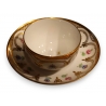 Bol et sous-tasse en porcelaine de Nyon