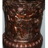 Paire de vases en bronze Bacchus