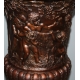 Paire de vases en bronze Bacchus