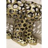 Openwork gilded bronze polar bear