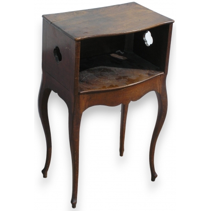 Louis XV bedside table with on