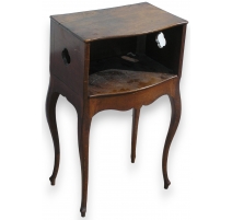 Louis XV bedside table with on