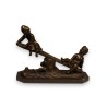 Bronze children’s seesaw