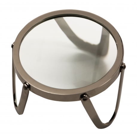 Bronze-coloured desk magnifying glass, medium size