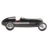 "Silberpfeil" miniature car in black aluminium