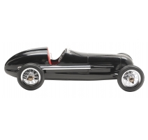 Voiture miniature "Silberpfeil" en alu noir