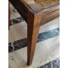 Chaise Directoire à barreaux paillée