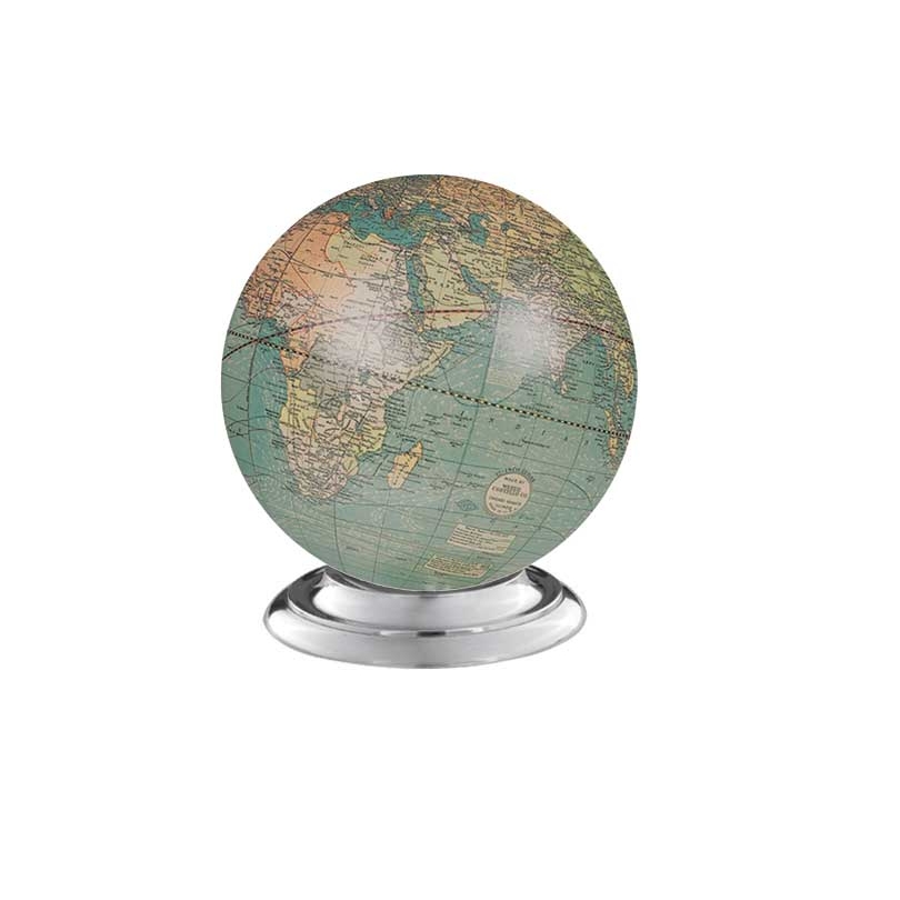 Globe terrestre "Weber Costello" avec socle en alu