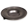 Large anthracite-coloured Poterie du Léman dish