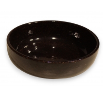 Bol Poterie du Léman brun foncé