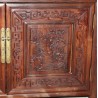 Buffet chinois à deux portes et deux tiroirs