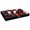 Venetian Tic-Tac-Toe set made of glass and wood