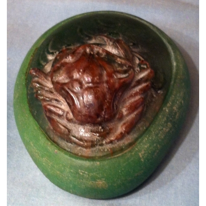 Green sweet jar. at  Moinat SA  - Antiques and home décor